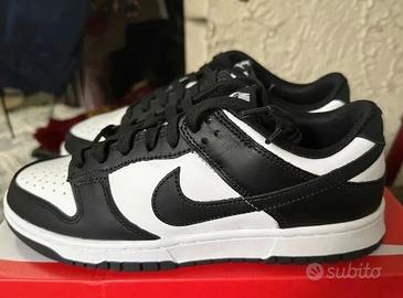 Nike Dunk Low Black White 39 Nuove Originali