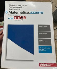 Libro matematica azzurro 5