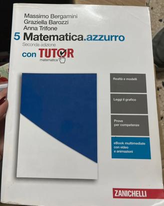 Libro matematica azzurro 5