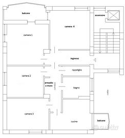 Stanza singola con posto auto Colli Aminei