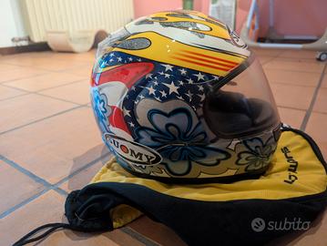 CASCO SUOMY Spec-1R STAR USA VINTAGE Taglia S RARA
