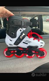 Pattini in linea a rotelle. Marca Oxelo Decatlhon.