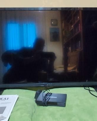 Televisore 40 pollici HD con decoder wifi