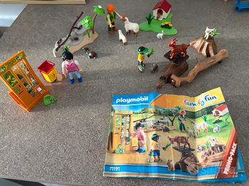 Playmobil – Recinto con animali da zoo/fattoria