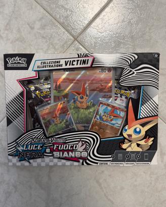 Pokémon collezione Victini Luce nera Fuoco bianco