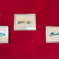 Quadretti vintage di auto