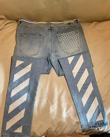Jeans Off-White Denim Bleach 