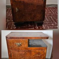 Set di Mobili Art Déco in Radica