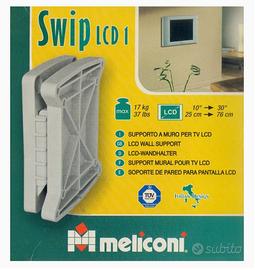 MELICONI Supporto a muro per TV Vesa 75 e 100