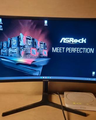 Samsung Monitor LCD Curved C27FG73FQU 27" Curvo Ga