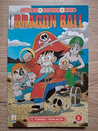 Manga Dragon Ball 5 (1995) prima edizione azzurra