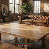 Tavolino Salotto caffé - Legno massello pregiato -