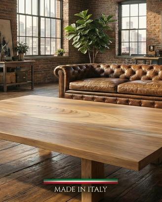 Tavolino Salotto caffé - Legno massello pregiato -
