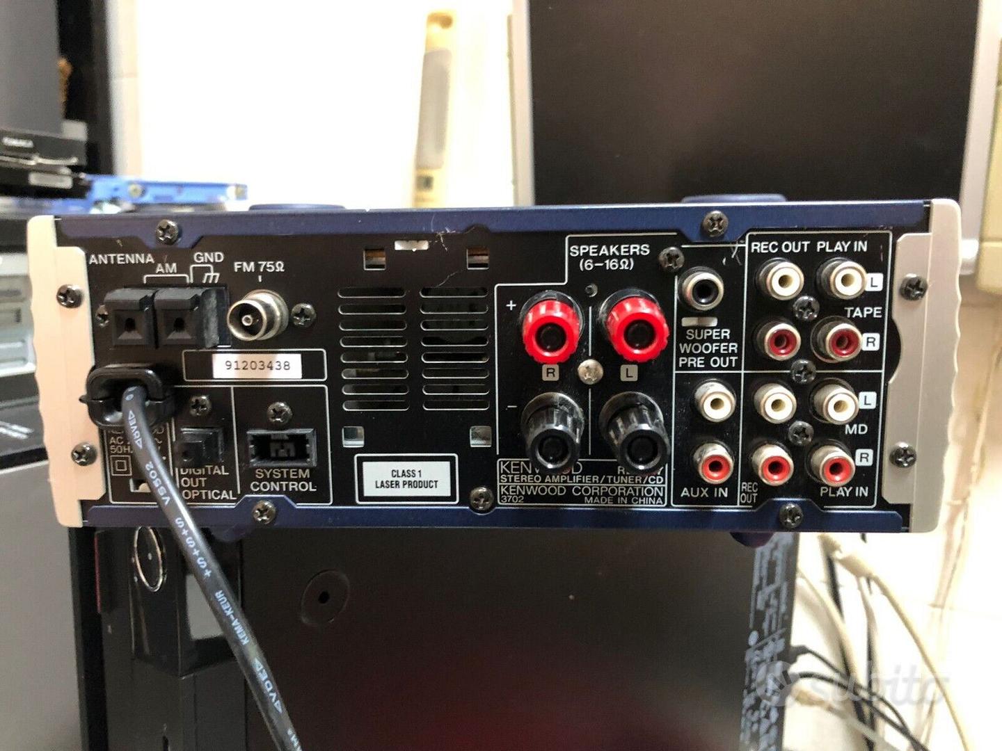 KENWOOD stereo 懐かし amplifier cd rd-vh7pc