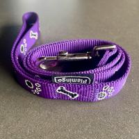 Guinzaglio per cane in nylon viola Flamingo