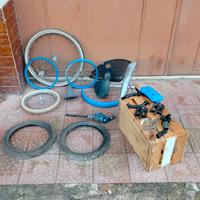 lotto ricambi misti biciclette 