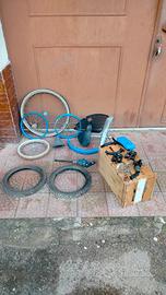 lotto ricambi misti biciclette 