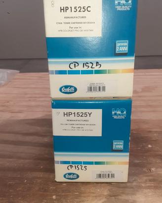 Buffetti 2 Toner Ciano e Giallo HP 128A Compatibil
