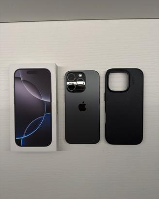 iPhone 16 Pro 128GB Nero Siderale – come nuovo