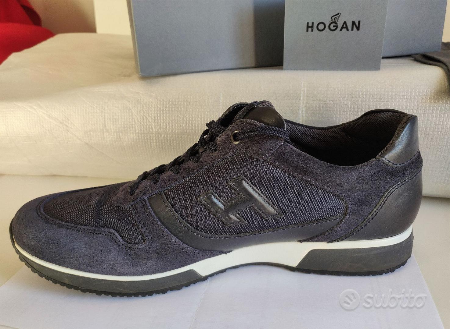 Scarpe Hogan H198 Slash H 3D Blu Denim 44 Ottime Abbigliamento e