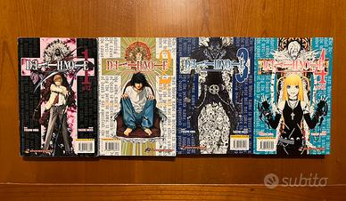 Manga Death Note 1,2,3,4