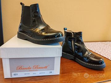 stivaletto/ tronchetto in vernice per bambina