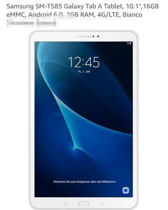 Tablet Samsung 