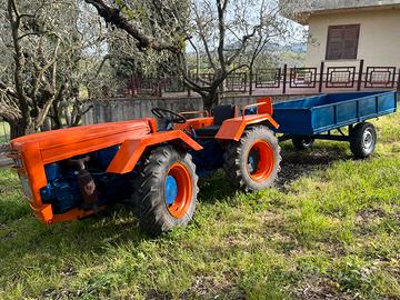 Carrello per trattorino