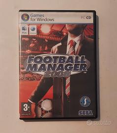 Football Manager 2008 PC CD Mac