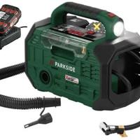COMPRESSORE PARKSIDE CON  BATTERIA