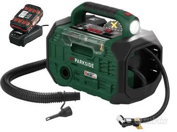 COMPRESSORE PARKSIDE CON  BATTERIA