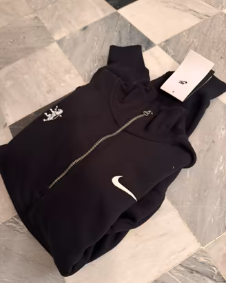 Felpa nike donna nera L nuovo