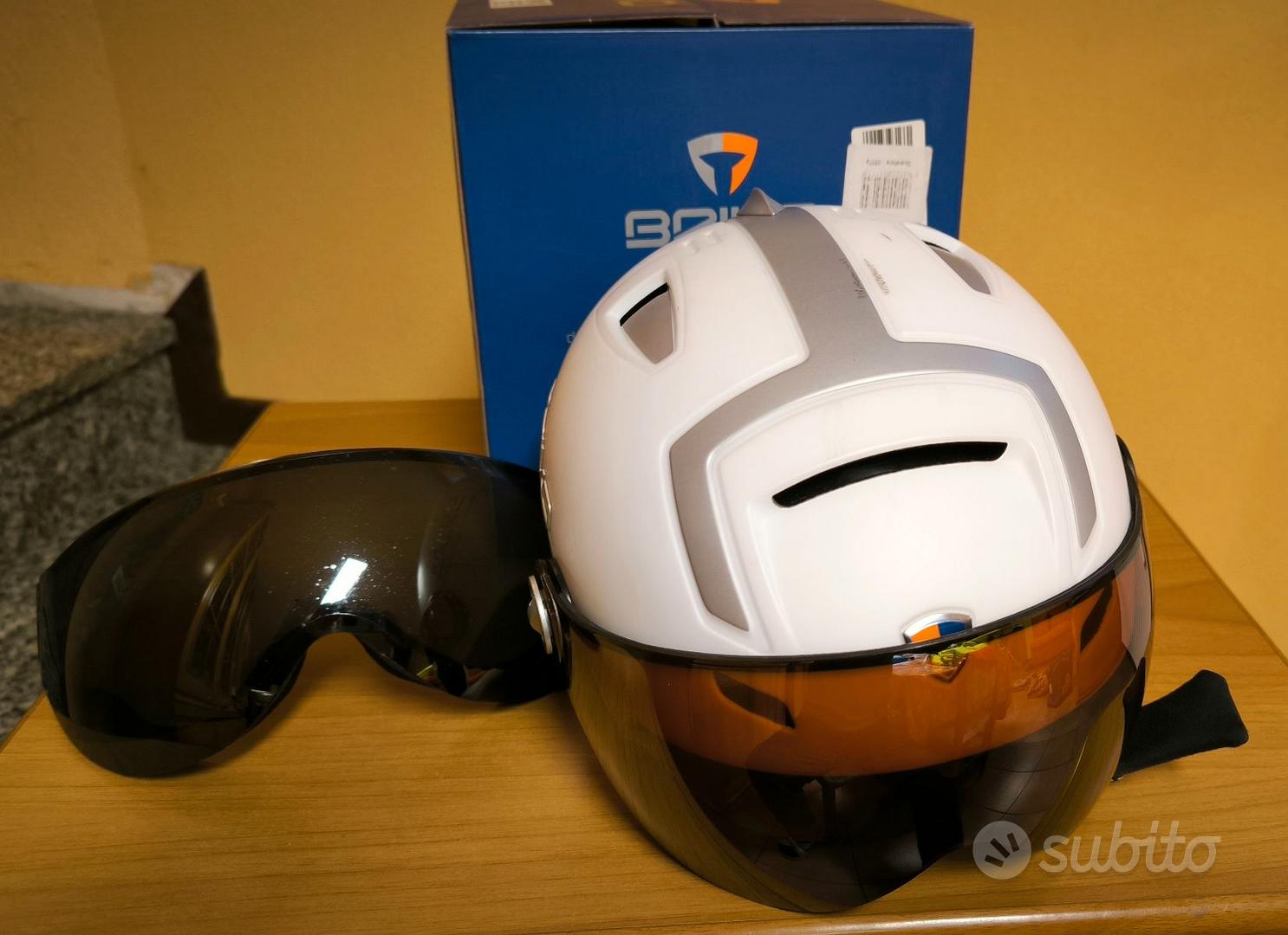 Casco sci con visiera Stromboli Visor 2V +ricambio - Sports In vendita a  Varese