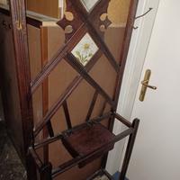 attaccapanni antico in legno