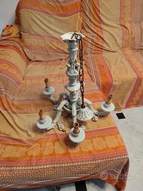 lampadario Capodimonte 