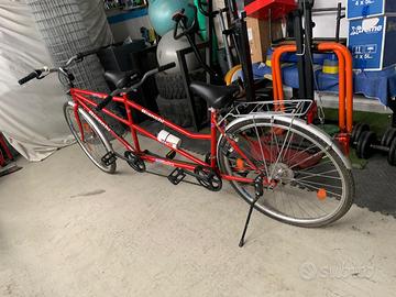 Bicicletta Tandem due posti Bianchi