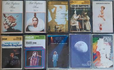 Musicassette anni 70 80 90