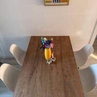 Sedie bianche sala da pranzo