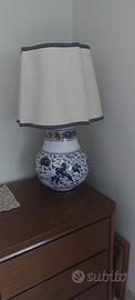 Lampada Ceramica di Faenza “Malograno” Oro Puro