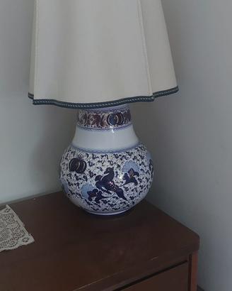 Lampada Ceramica di Faenza “Malograno” Oro Puro