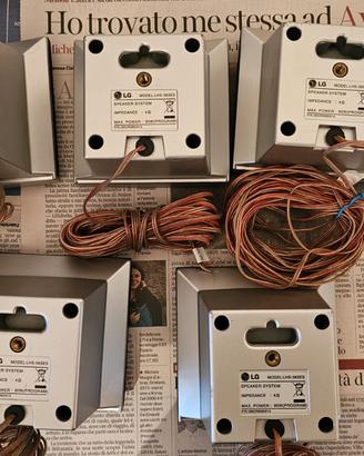 Casse acustiche passive LG 5.1 canali composte da: