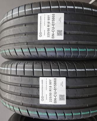 2 Pneumatici 225/50 R18 Bridgestone Potenza Sport 