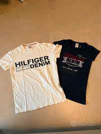 Bundle 2 T-Shirt Tommy Hilfiger Denim S vintage