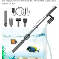 Kit per sifonatura acquario elettrico 