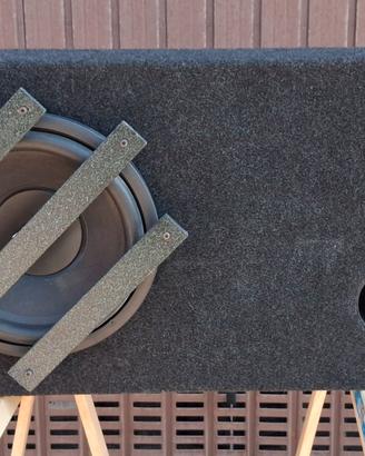 SUBWOOFER HI-FI CAR SPL ZACKS RACE SERIES 100.12