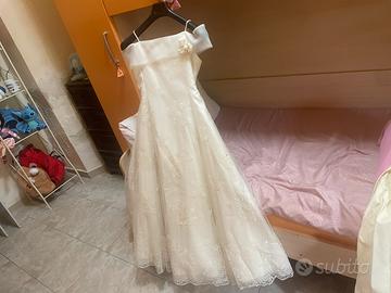 Vestito mini sposa per comunione