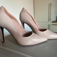 Decolletè rosa cipria