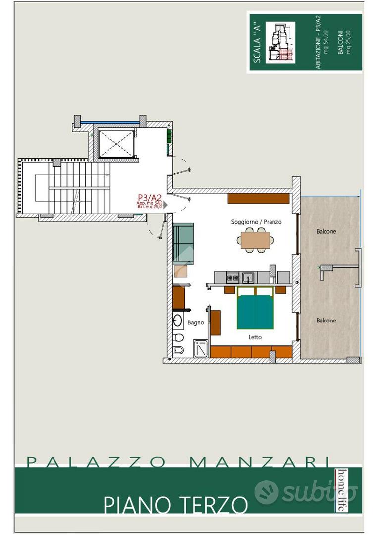Apartment in Casamassima, Bari - Vista 4