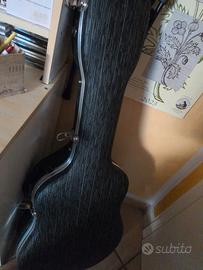 custodia rigida per chitarra acustica 