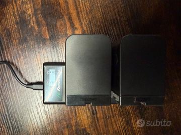 2 Batterie NP-F970 Powerextra + Caricatore doppio